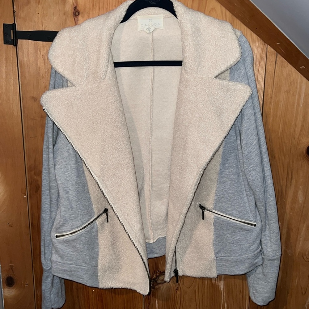 Caslon zip up jacket